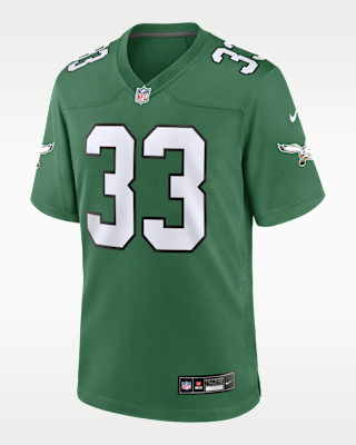 Eagles Football グリーン ウォームアップウェア　M MEN'S+NIKE+GAME+JERSEY.png